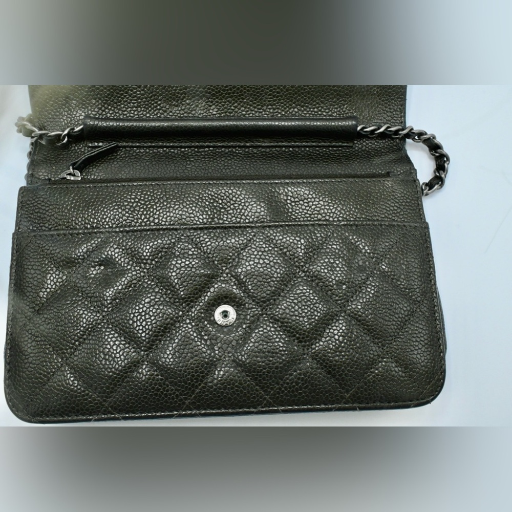 Chanel Quilted CC SHW Wallet on Chain - Picture 9 of 13